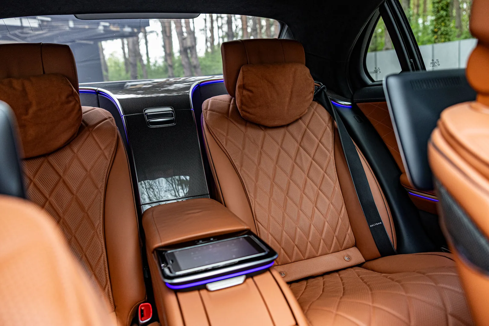 Mercedes S-Class Long — klimatyzacja 4-strefowa