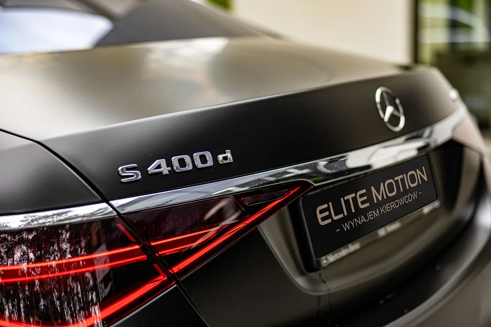 Mercedes S-Class Long — wnętrze klasy wyższej